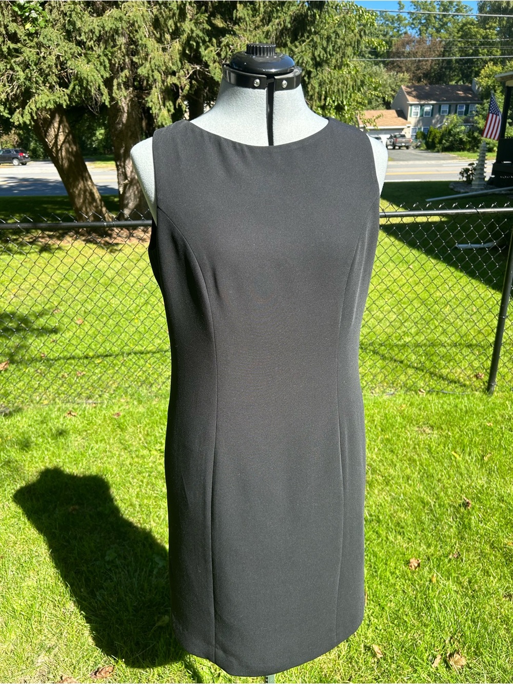 NWOT STYLE & Co. Sleeveless Midi Sheath Dress, Princess Cut, Zipper Back